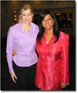 Stefanie Hartman and Barbara DeAngelis