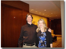 Stefanie Hartman and Jason Oman