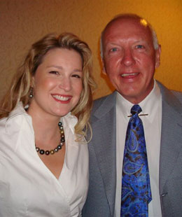 Stefanie Hartman with Mark Victor Hansen