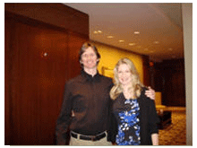Stefanie Hartman and Jason Oman